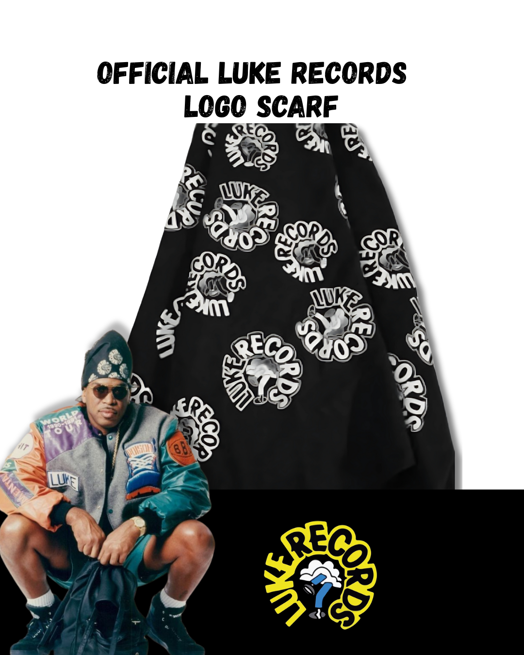 Luke Record Logo Scarf