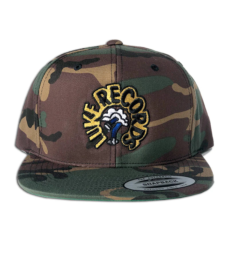 Luke Records Camo Snap Back