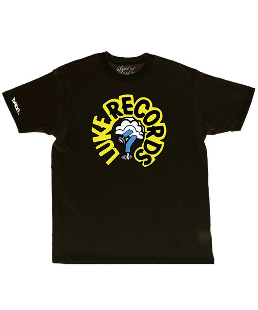 Luke Records OG Logo Black Tee