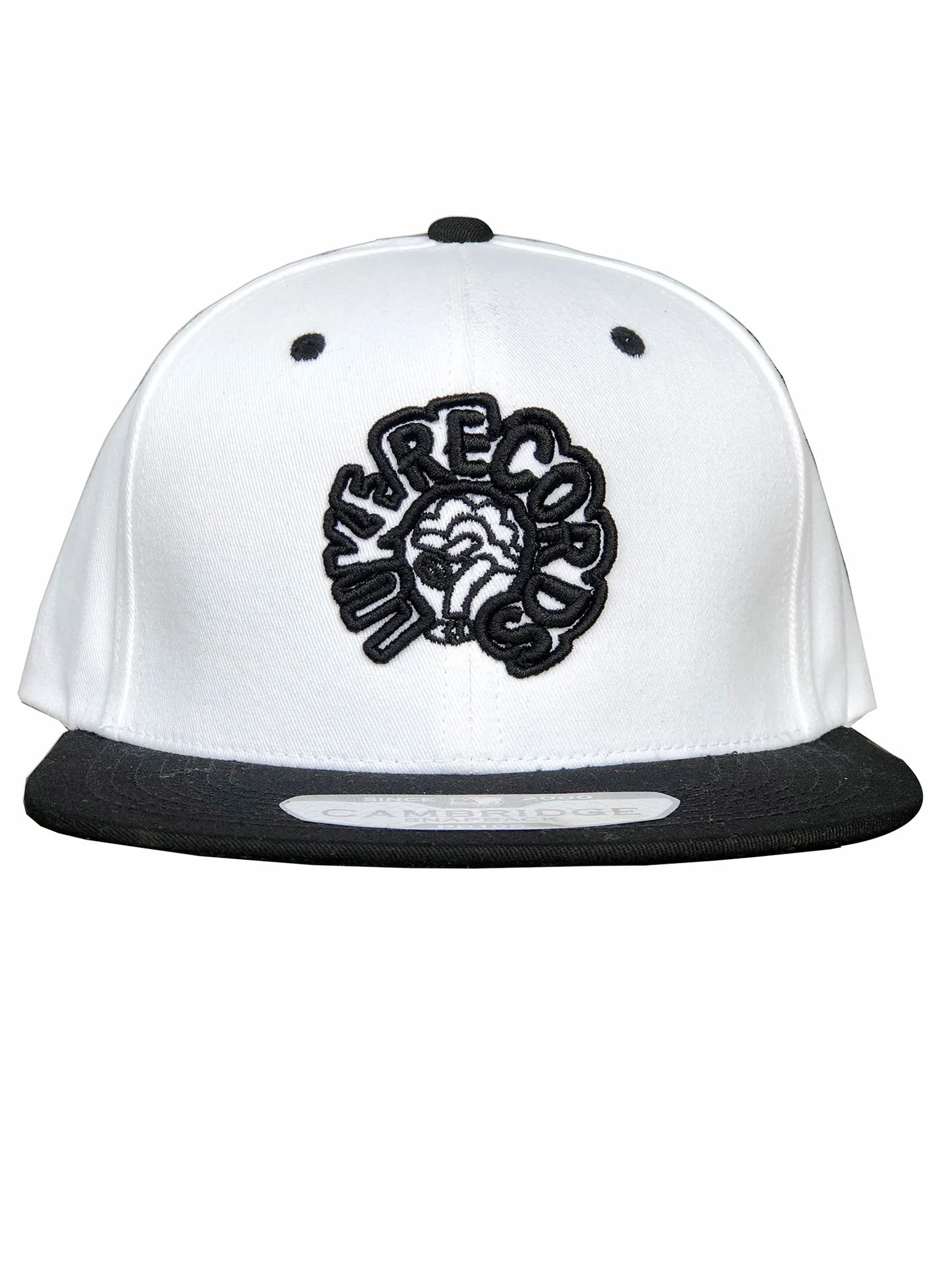 Luke Records Black and White Snap Back