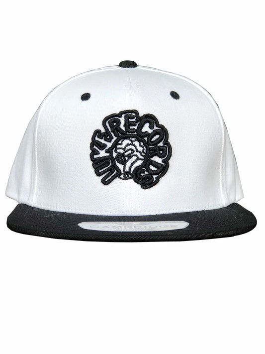 Luke Records Black and White Snap Back